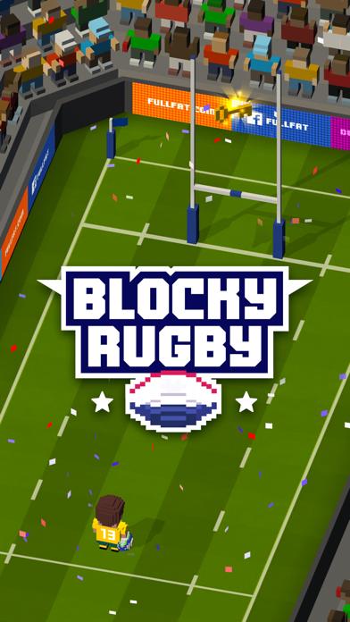 Blocky Rugby iPhone Screenshot