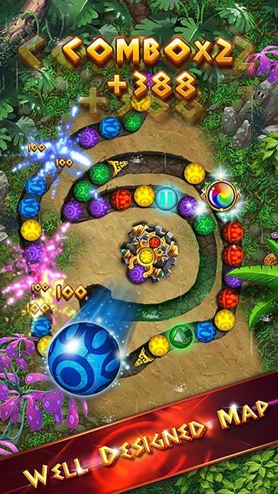 zuma-2016marble blast iPhone Screenshot