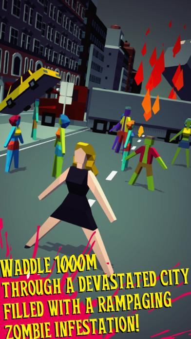 1000m Zombie Escape! iPhone Screenshot