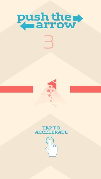 Push the Arrow iPhone Screenshot