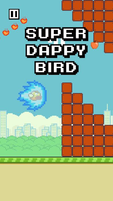 Super Dappy Bird! iPhone Screenshot