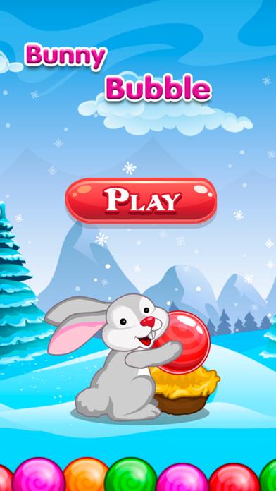 Bunny Bubble:Sweet Valentine's Day 214 iPhone Screenshot