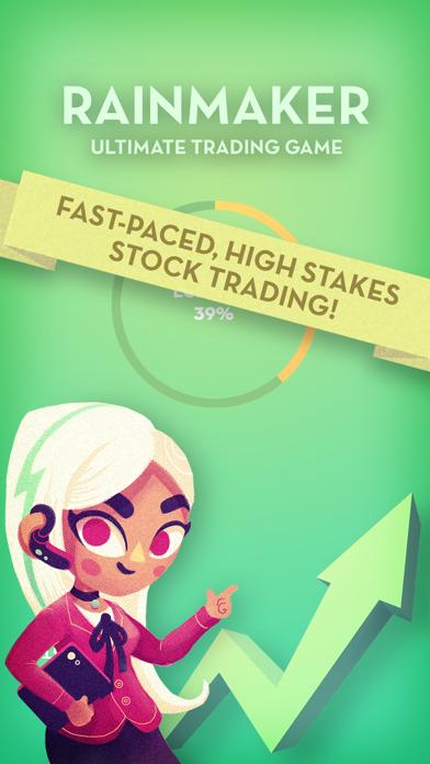 Rainmaker: Ultimate Trading Game iPhone Screenshot