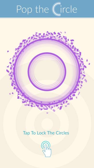 Pop The Circle! iPhone Screenshot