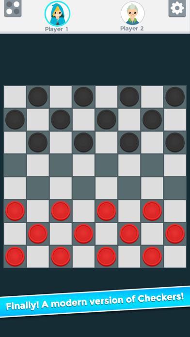 Checkers Free!! iPhone Screenshot