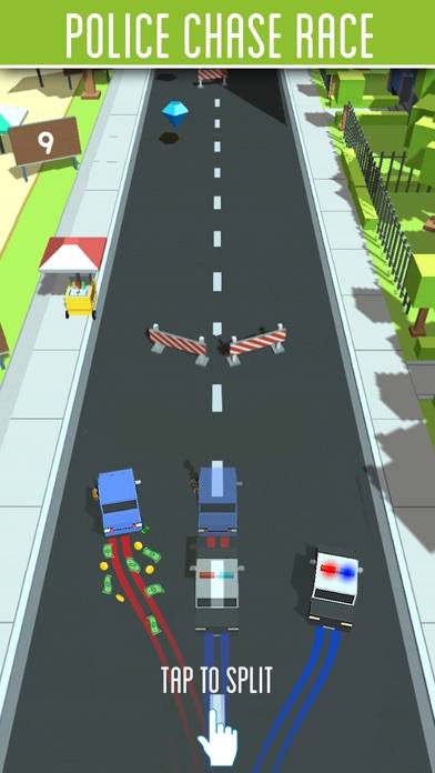 Police Chase Race iPhone Screenshot