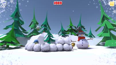 Snowball Fight: Winter Game iPhone Screenshot