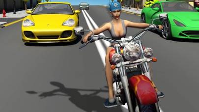 Girl Friend need for Bike Racing iPhone Screenshot
