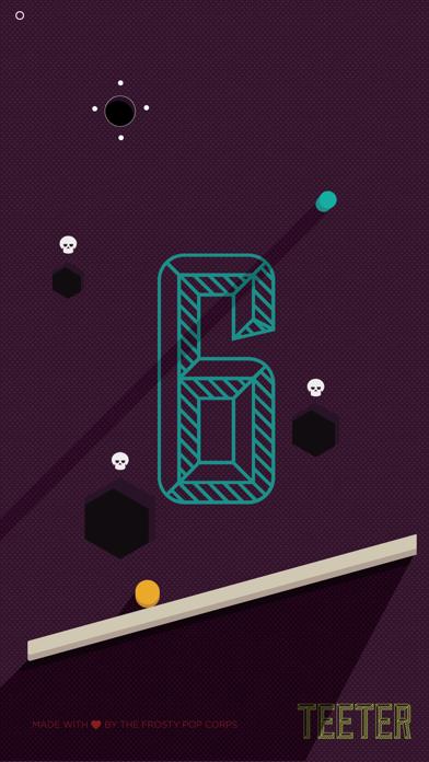 Teeter – Endless Arcade Balancer iPhone Screenshot