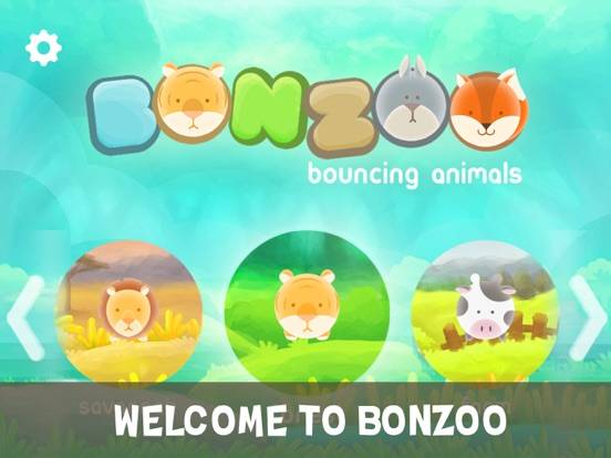 BonZoo: Bouncing Animals for Toddlers iPhone Screenshot