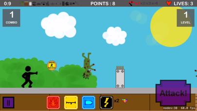 Reaction Run iPhone Screenshot