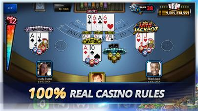 Blackjack Tournament iPhone Screenshot
