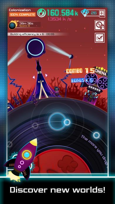 Groove Galaxy iPhone Screenshot