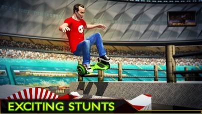 Hoverboard Stunts Hero 2016 iPhone Screenshot