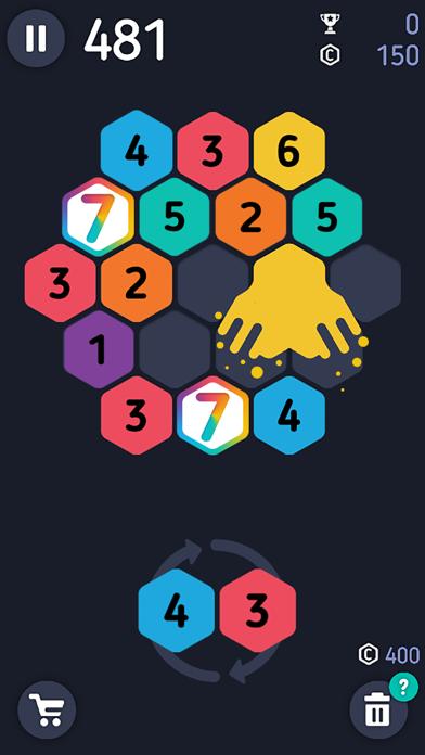Make7! Hexa Puzzle iPhone Screenshot