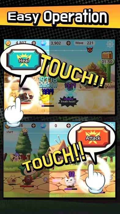 Sudden Warrior (Tap Rpg) iPhone Screenshot