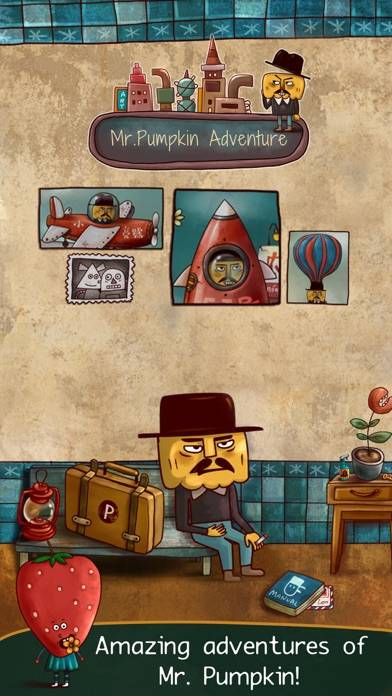Mr. Pumpkin Adventure HD iPhone Screenshot