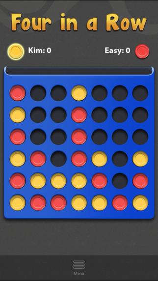 Four in a Row ' iPhone Screenshot