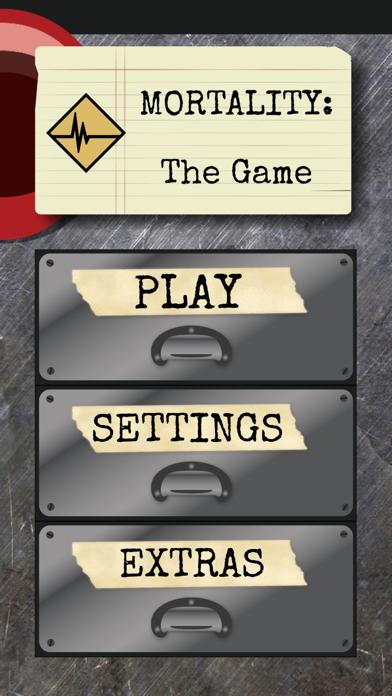 Mortality: The Game iPhone Screenshot