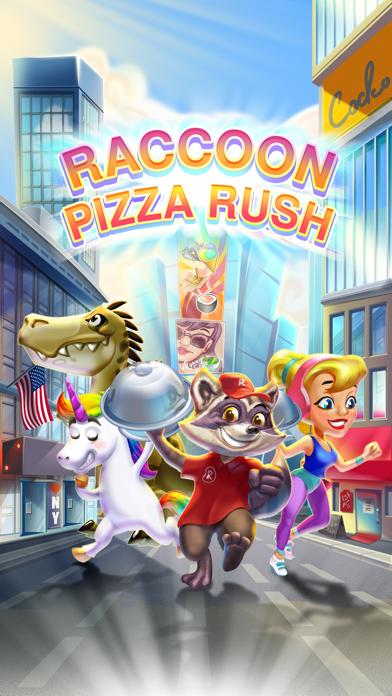Raccoon Pizza Rush iPhone Screenshot
