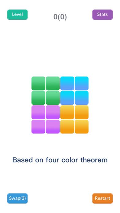 Four Colors Suffice iPhone Screenshot