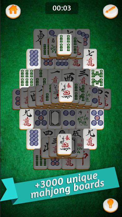 Mahjong Gold Solitaire iPhone Screenshot