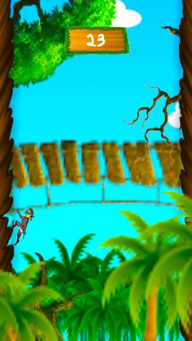 Ninja Jungle Run Fast 2016 iPhone Screenshot