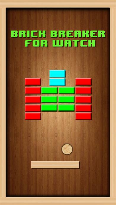 Classic Brick Breaker Watch iPhone Screenshot