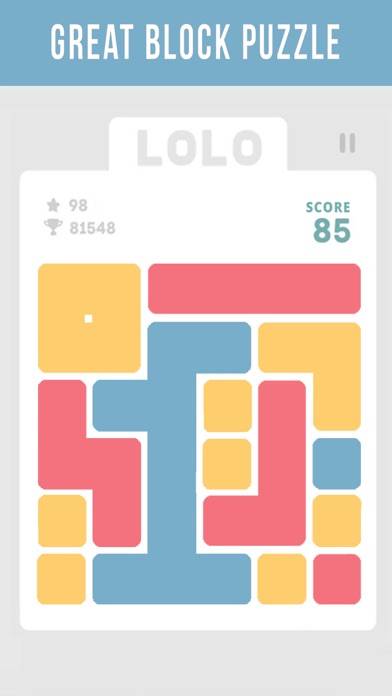 LOLO : Puzzle Game iPhone Screenshot