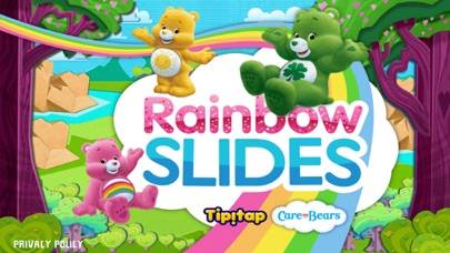 Rainbow Slides: Care Bears! iPhone Screenshot