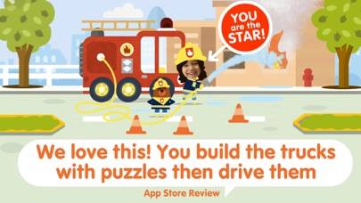 Puzzle for Kids Cars & Trucks iPhone Screenshot