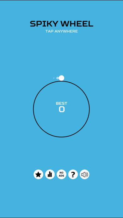 Spiky Wheel iPhone Screenshot