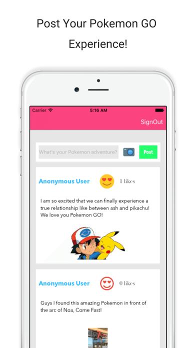 Pokedex for Pokemon Go iPhone Screenshot