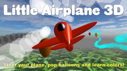 Little Airplane 3D iPhone Screenshot