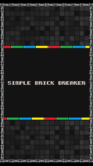 Mini Simple Brick Breaker iPhone Screenshot
