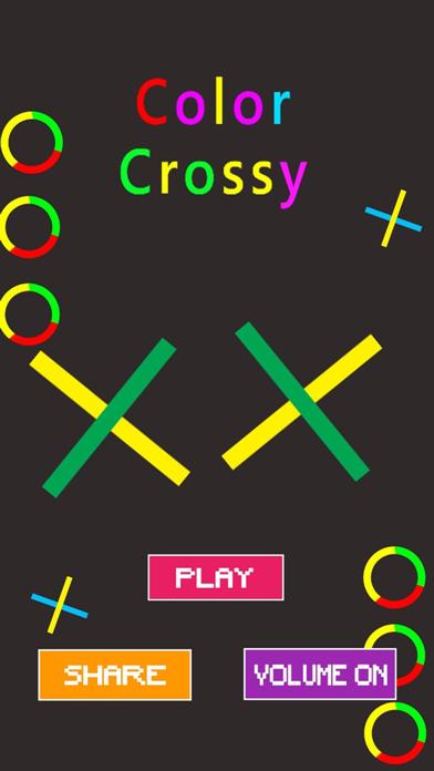 Color Crossy iPhone Screenshot