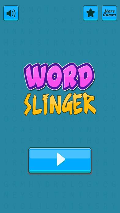 Word Slinger iPhone Screenshot