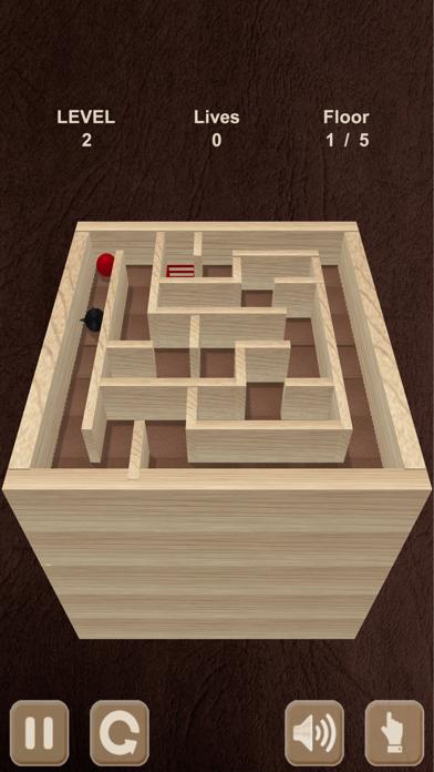 Roll the ball. Labyrinth box (ad-free) iPhone Screenshot