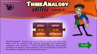 ThinkAnalogy™ Puzzles Level 3 iPhone Screenshot