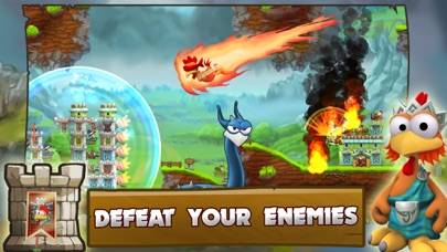 CRAZY CHICKEN strikes back iPhone Screenshot
