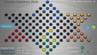 Chinese Checkers iPhone Screenshot