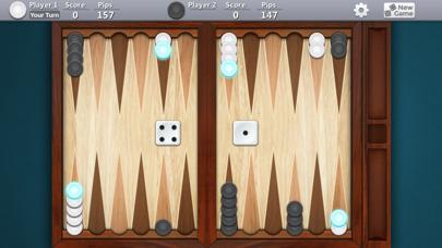 Backgammon Free! iPhone Screenshot