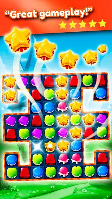 Sweet Bakery Match 3 Saga iPhone Screenshot