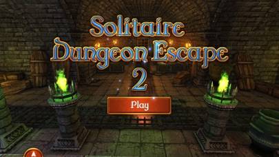 Solitaire Dungeon Escape 2 iPhone Screenshot