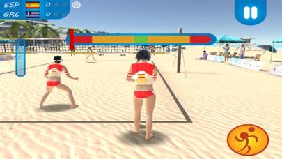 Beach Volleyball 2016 iPhone Screenshot