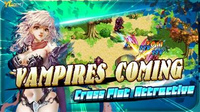 Gods Wars Ex:Vampire iPhone Screenshot