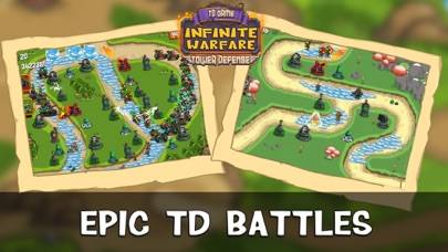Infinite Warfare Tower Defense Pro iPhone Screenshot