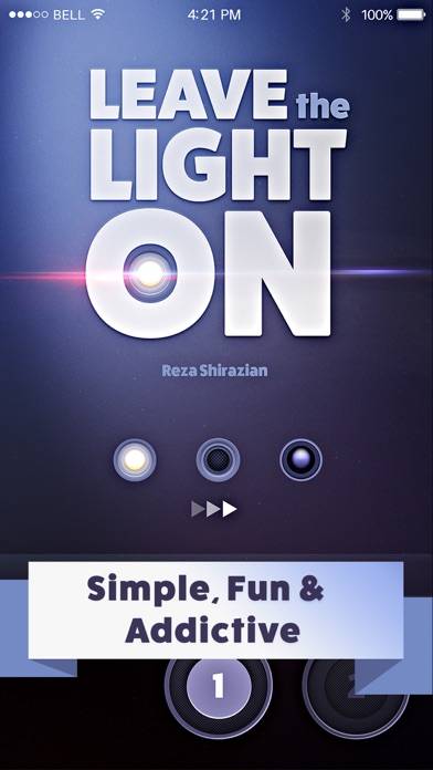 Leave the Light On iPhone Screenshot