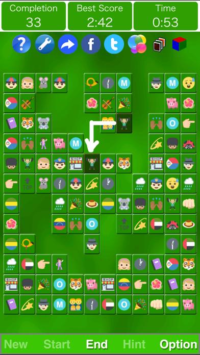 1611 Emoji Solitaire iPhone Screenshot
