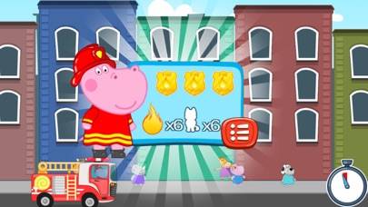Hippo Fire Patrol. Premium iPhone Screenshot